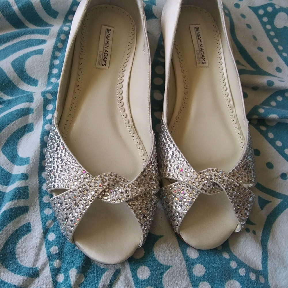 Benjamin Adams London Dress Flat New Size 7